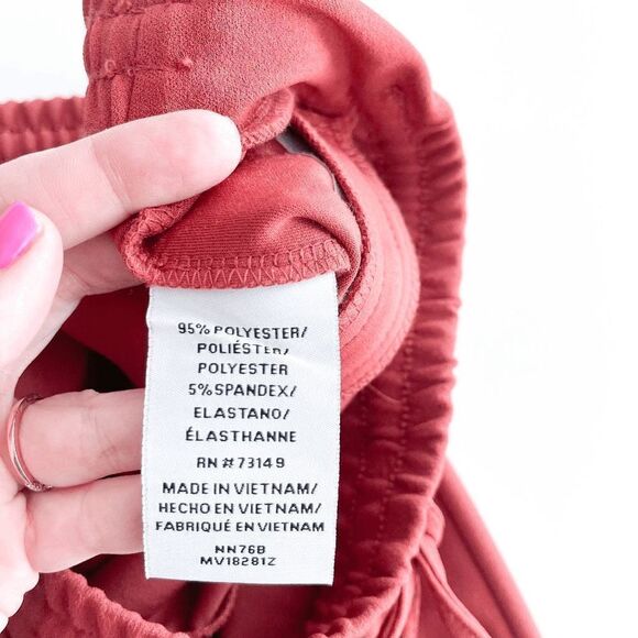 One 5 One Women's Rust Drawstring Dressy Jogger Style Pants Size Medium - Picture 4 of 9